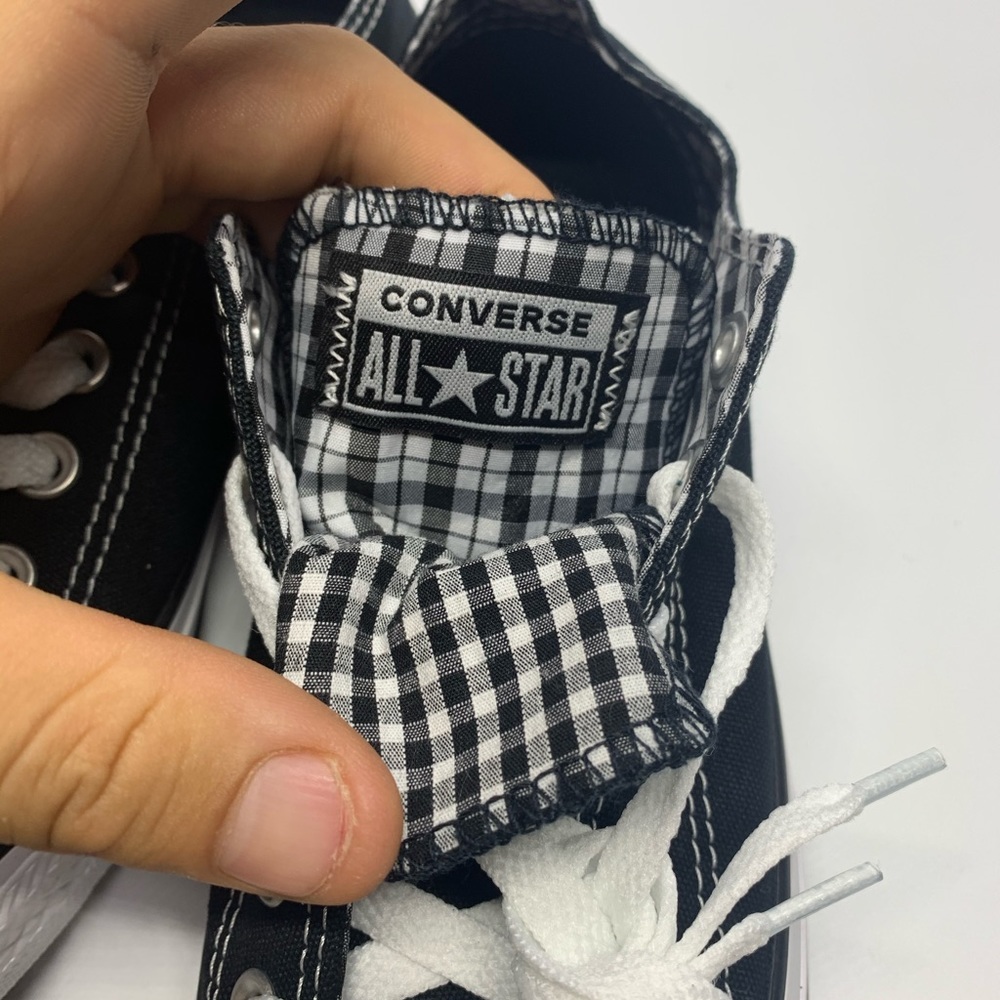 New Women Converse Chuck Taylor Double Tongue Low - Picture 6 of 9